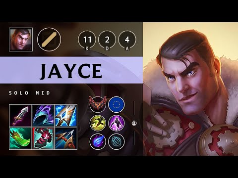 Jayce Mid vs Corki - EUW Grandmaster Patch 25.13