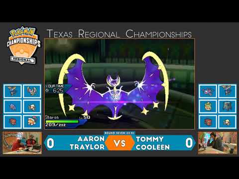 Tommy Cooleen vs. Aaron Traylor | #PlayPokemon 2019 Dallas Regional Championships Round 7