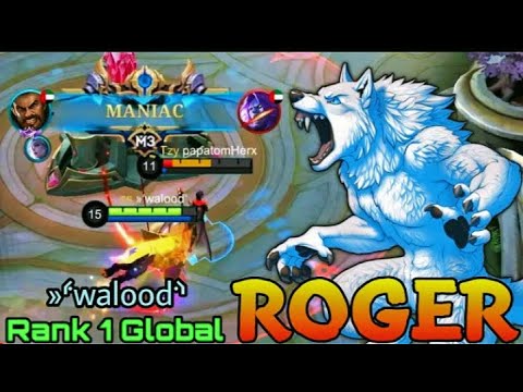 top global roger no 1 dunia 2023 by walood!! Mobile Legends