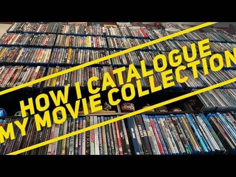 How I catalogue my Blu-ray, 4K, and DVD collection.