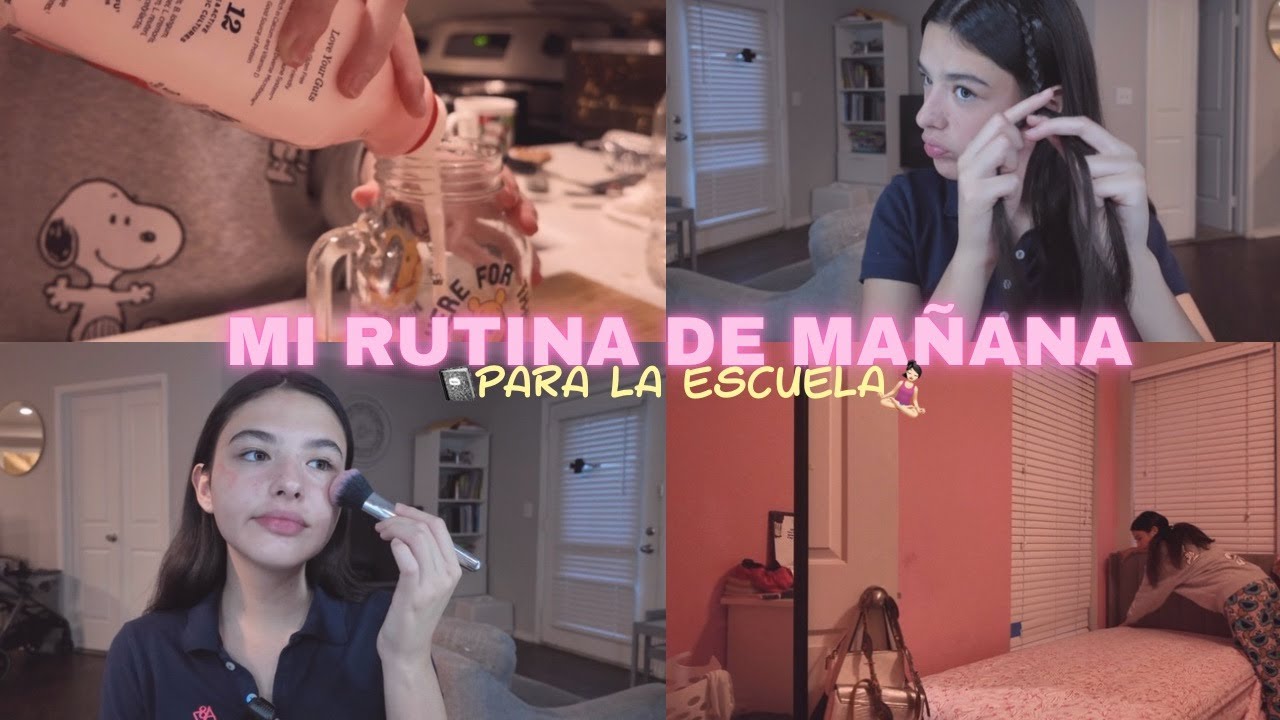 My MORNING ROUTINE for SCHOOL/GRWM 📓🧘🏻‍♀️