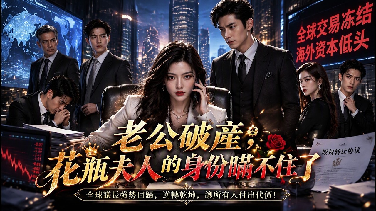 💎隐藏身份 | 老公破產，花瓶夫人的身份瞞不住了 | #dramabox #drama #hiddenidentity