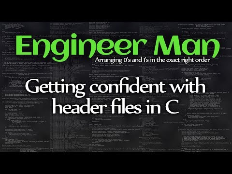 Getting confident with header files in C