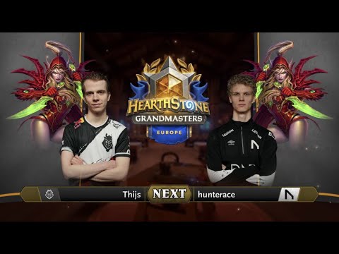 Thijs vs Hunterace - Relegation - Hearthstone Grandmasters Europe 2020 Season 1 - Playoffs