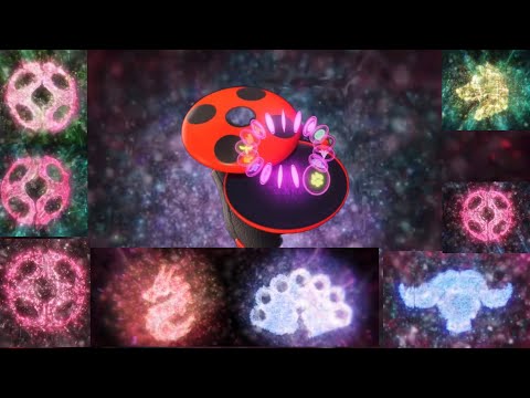 All the callings so far in miraculous s6 in English 🏴󠁧󠁢󠁥󠁮󠁧󠁿 and French 🇫🇷