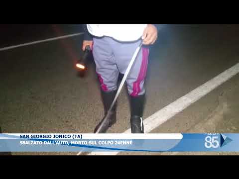 INCIDENTE MORTALE SAN GIORGIO 23 09 2017