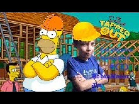 Reconstruyendo Springfield/Los simpson. Springfield(The simpson.Tapped out)cap #(1)/RobinNator Jm