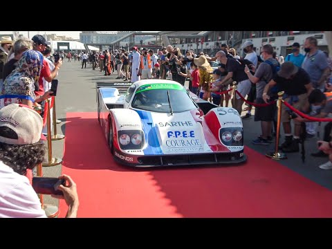 BEST SOUNDS OF GROUP C cars racing DUBAI! Historical Grand Prix 2021