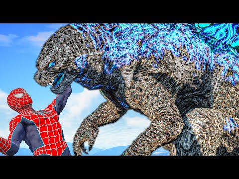 Spiderman 2002 vs Godzilla Ice - What If