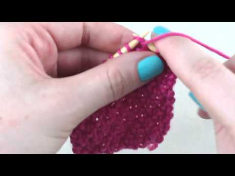 Simple Stylish Stricken - Tutorial: Muster Bibliothek 12: Großes Perlmuster