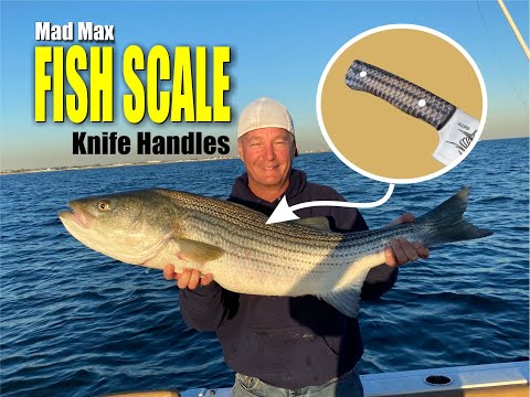 Mad Max Custom Fish Scale Knife Handles