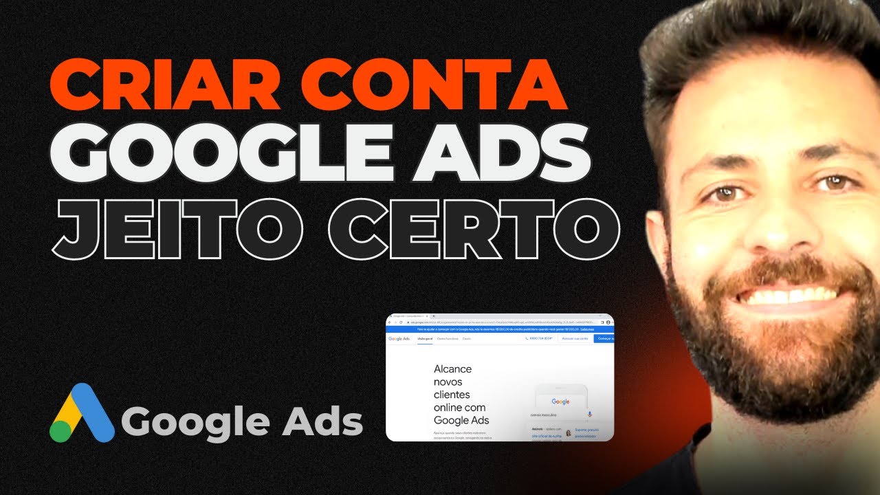 Como CRIAR e CONFIGURAR a conta no GOOGLE ADS [Curso Completo de Google Ads] ✅ ATUALIZADO 2023