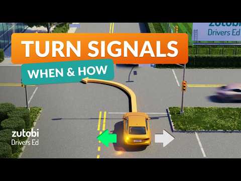 How to Use Turn Signals Correctly - Driving Tips