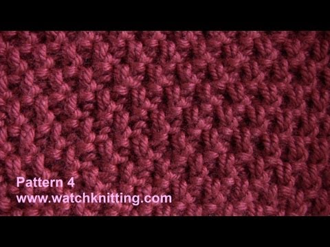 Stitch 4 – Moss Stitch