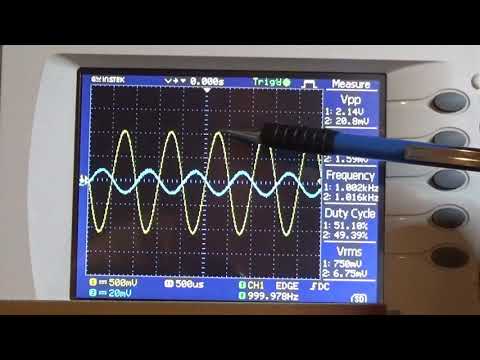 Reale Emitterschaltung Messungen