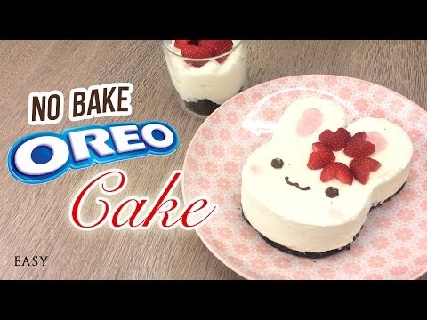 NO-BAKE Bunny Oreo Cheesecake!! The Perfect Summer Dessert Video