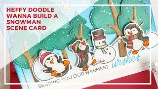 Heffy Doodle | Wanna Build A Snowman Christmas Card
