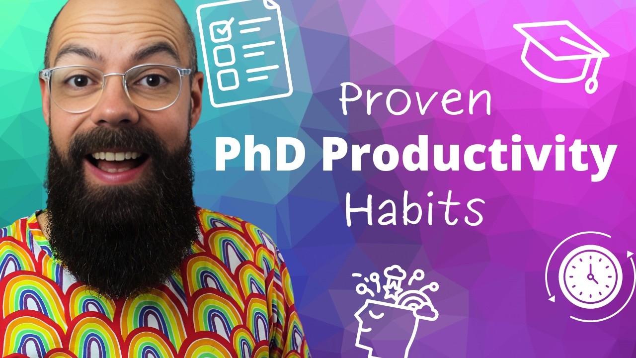 5 Proven Habits for Monster PhD Productivity