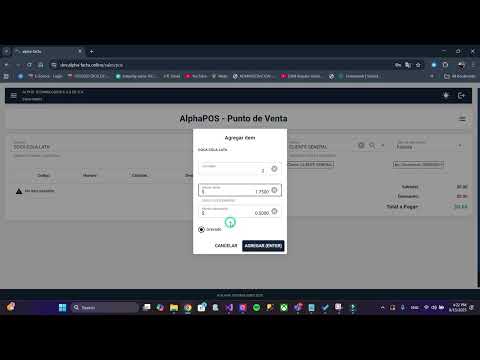Miniatura del tutorial: AlphaPOS – Punto de Venta y Facturación Electrónica Fácil y Rápido