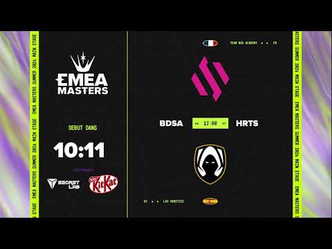EMEA Masters - Main Stage Demi Finale - BDSA vs HRTS (BO5) !holy !discord
