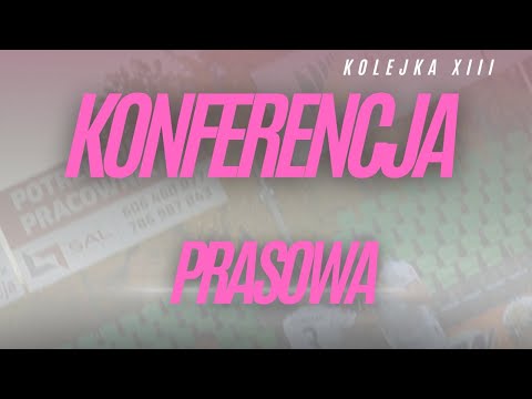 Konferencja prasowa po meczu z Chojniczanką Chojnice