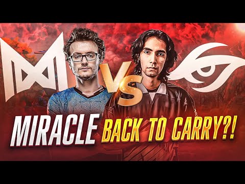 NIGMA vs SECRET - Miracle back to Carry?! DPC WEU Winter Tour 2021 DOTA 2