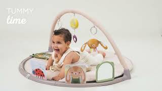 Hrací deka s hrazdou pro hru na bříšku