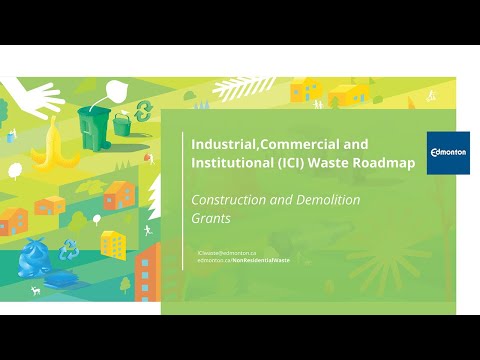 This is a video in which the City project team provides a voiceover for a slide presentation that explains the proposed grants action for the ICI Waste Roadmap.