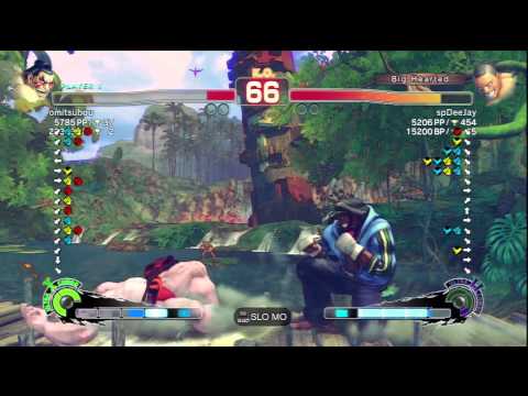 omitsubou (E.Honda) Vs spDeeJay [Dee Jay] SSF4 AE Japanese Online Ranked Matches - PSN