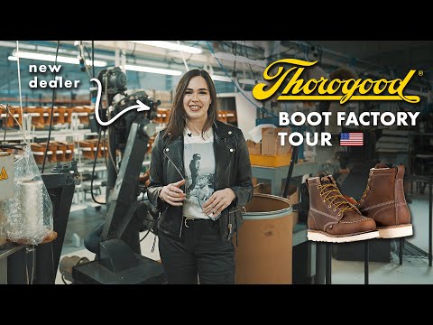How are Thorogood Moc Toe Boots Made?