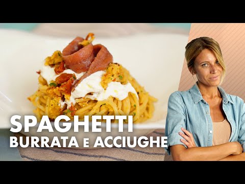 Spaghetti con Burrata e Alici Delicius: Gustoso e Semplice!