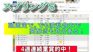 【競馬予想】スプリングS予想