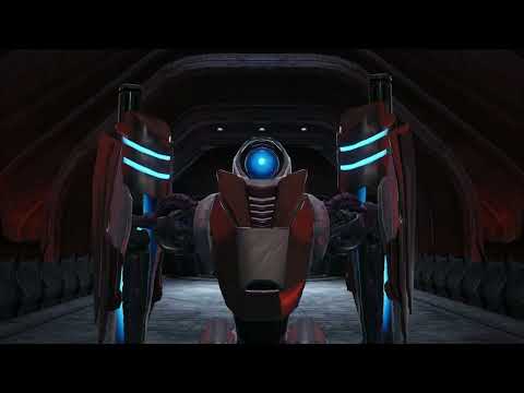 Metroid Prime 4 - Flare Pool: Reach Control Room: Defeat The Awakened Psy-bots | Energy Tank Puzzle