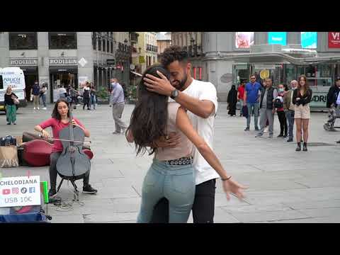 Professional Dancers Join Street Performer | Someone You Loved (Lewis Capaldi) by Diana Gómez