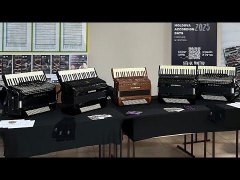 Expoziție de acordeoane SCANDALLI – Moldova Accordion Days 2025 | Prima ediție 