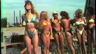 preview picture of video 'North Miami Beach Shooters Intracoastal Bikini Contest 1987 PART 1'