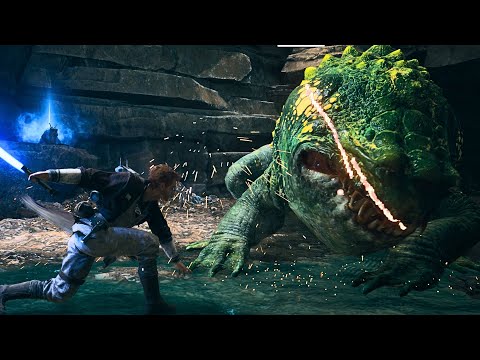 STAR WARS Jedi: Survivor - Spawn of Oggdo & Oggdo Duo Boss Fight (No Damage / Grand Master)