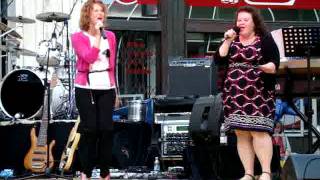 Sarah Curlin &amp; Hannah Curlin singing &quot;Keep On Shining&quot; in Treviso, Italy.