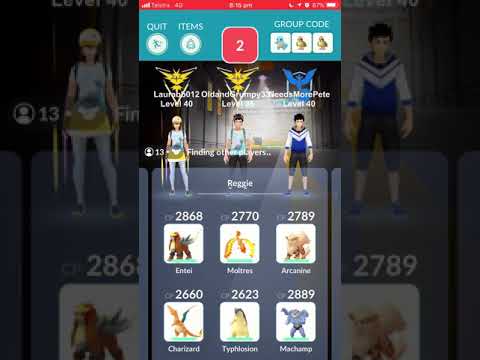 Pokémon Go - Level 5 Raid - Regice