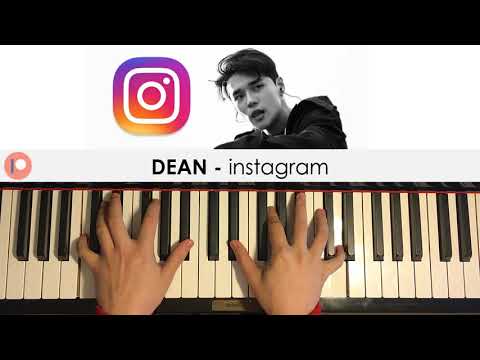 DEAN - instagram (Piano Cover) | Patreon Dedication #344