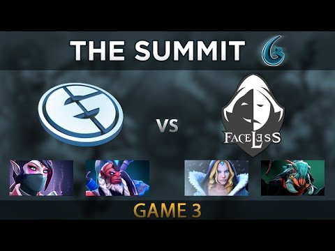 EG vs Faceless - Game 3 - The Summit 6 UB Quarterfinals - KotlGuy, Fogged, N0tail, GrandGrant