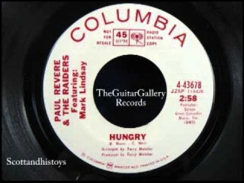 Paul Revere and the Raiders Hungry 45 Vinyl