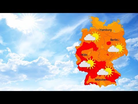 Weather: Showers and thunderstorms, clouds and sun (04.08.2019)