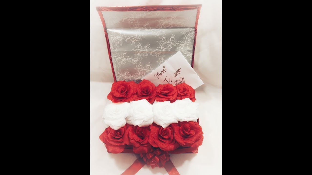 Como hacerle un regalo de rosas a mamá