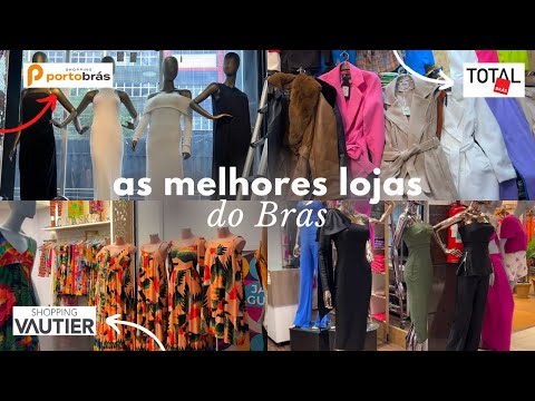 Tour pelas melhores lojas do BRÁS em São Paulo! Mostrei TODOS shoppings: preços 2024 e nome lojas 😱