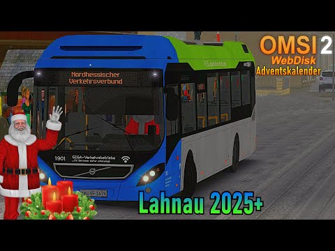OMSI 2 | Lahnau 2025+ by ZugBus | WebDisk Adventskalender🎄🎅| Sobol Volvo 7900 Hybrid🕯️🕯️🕯️🎄