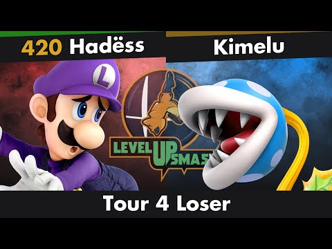 Level Up'Smash S2 #38 - Hadëss (Luigi) vs Kimelu (Piranah Plant) - LR4