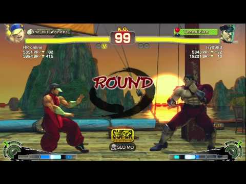 Kazunuko (Yun) vs Isy9983 (Bison) - AE2012 Ranked Match *720p HD*