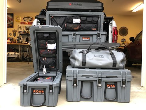 Rugged Storage Cases from Roam Adventure and Yeti for Camping and Overlanding