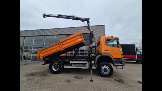 شاحنة قلابة Mercedes-Benz Atego 1823/ 4X4/ Kipper/ Krane/ 3X Sper | صورة 4 - Autoline